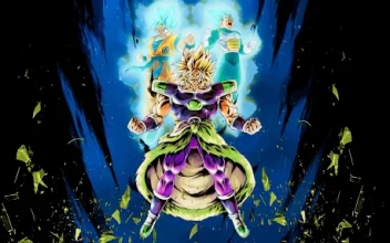 Broly VS Goku & Vegeta