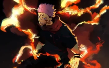 Sukuna - Jujutsu Kaisen in Flame