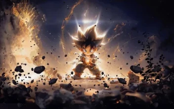 Kid Goku Power Burst