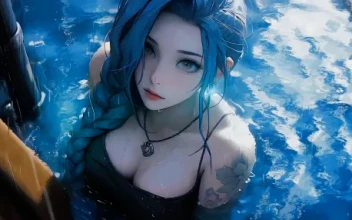 Jinx: Rainy Pool Day