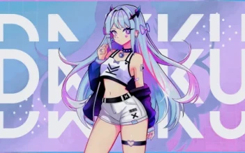 Cyber Anime Girl