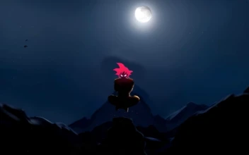 Goku At Night Dragon Ball