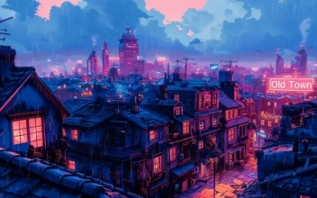 Old Town Rain - Lofi