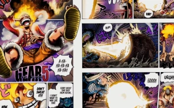 Gear 5 Luffy Comics