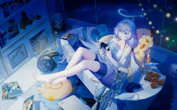 Elf Gamer Girl