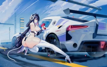 Azure Lane Race Car