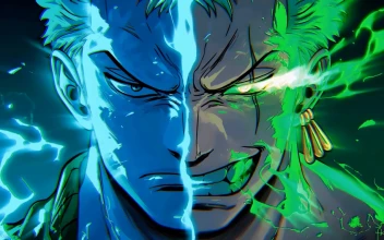 Roronoa Zoro Split Face