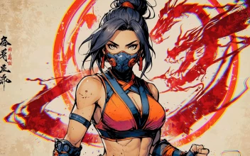 Nitara from Mortal Kombat