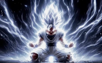Goku White Rage