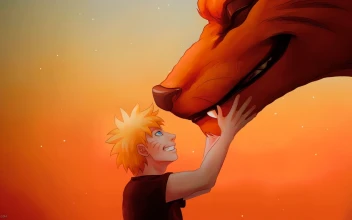 Naruto Uzumaki - Cute Kurama