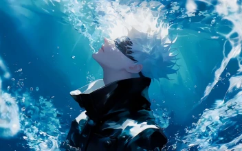 Gojo in Deep Water