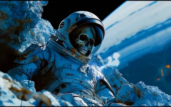Dead Astronaut in Space