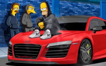 Simpsons - Audi Quattro