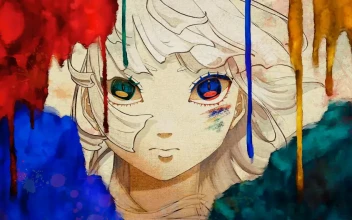 Ink Splatter Girl