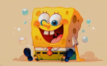 Spongebob Cartoon Bubbles