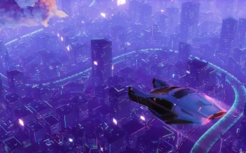 Above The Neon City by VisualDon