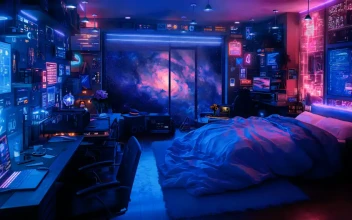 Space Galaxy Bedroom