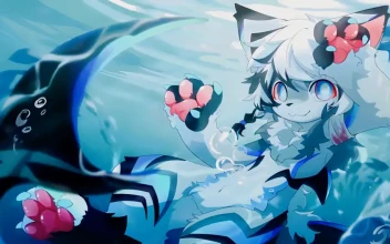 Furry Underwater