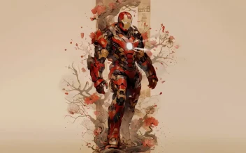 Iron Man Aesthetic Red