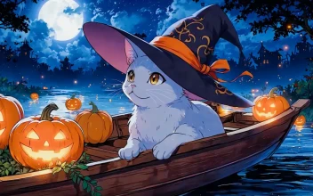 The Cutest Witchy Cat