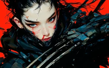 Cyberpunk Girl Claw