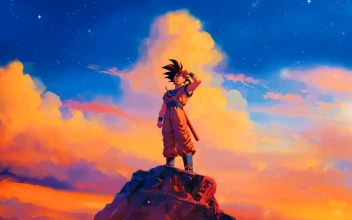 Goku Abstract Paint