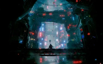 Cyberpunk Machine City