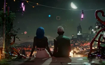 Powder And Ekko Watching Fireworks