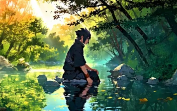 Sasuke by the Serene River