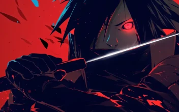 Madara Uchiha With Sword