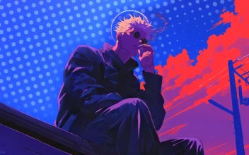 Satoru Gojo Rooftop