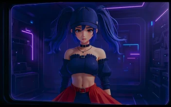 Galactic Girl RGB