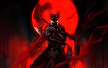 Moonbound Hunter – Bloodborne’s Crimson Vigil