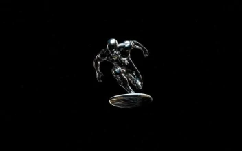Marvel's Silver Surfer - Minimalist Cosmic Space