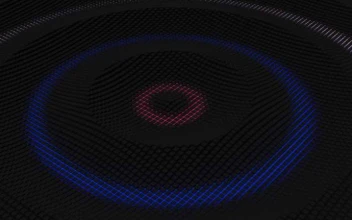 Glowing Blue Red Spiral Grid Animated Wallpaper
