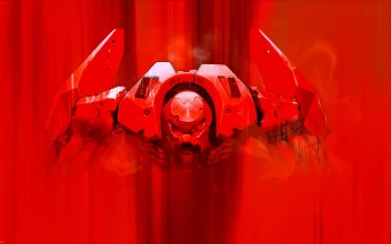 Mecha Sentinel in Combat Stance