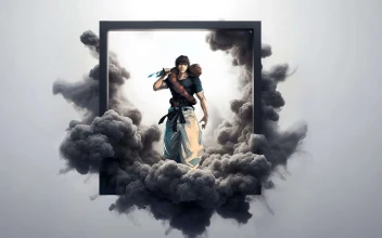 Jujutsu Kaisen - Toji Fushiguro Smoke Frame