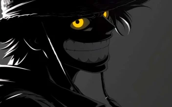 Dark Silhouette Monkey D. Luffy - One Piece