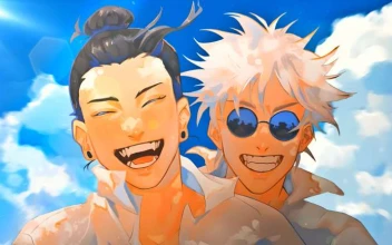 Jujutsu Kaisen - Gojo & Geto Best Friends Smiling