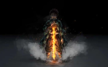 Demon Slayer - Tanjiro Fire Sword