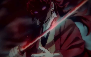 Yoriichi Tsugikuni Under Crimson Moon