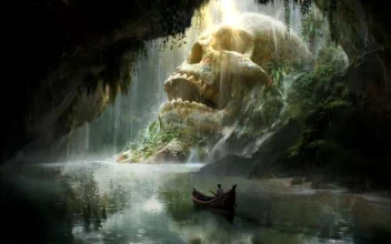 Ancient Giant Skull Cave