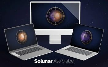 Solunar Astrolabe Clock