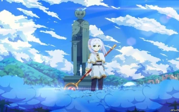 Frieren Pixel Art Anime 4K
