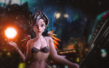 Mercy Idle Animated Wallpaper