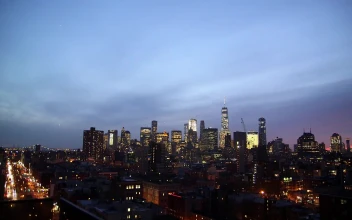 Manhattan Lights Animated Wallpaper
