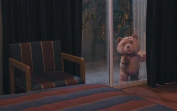 TED Alone In Rain Animated Wallpaper