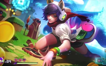 LoL Bit Rush Arcade Ahri