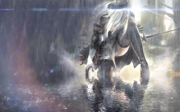 Nier Automata Rain