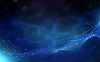 Blue Abstract Waves
